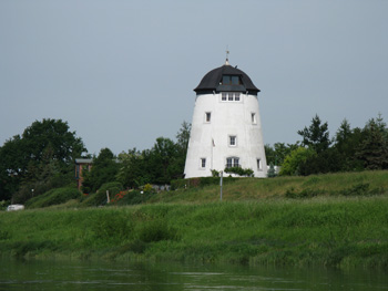 Mühle an der Elbe